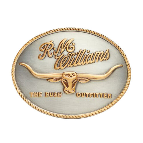 R.M.Williams logo buckle